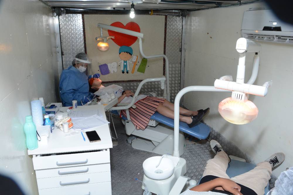 Atendimento odontologico realizado pela SEMAR